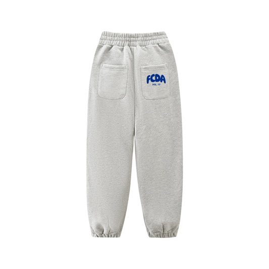 Youth White Fox Inspired Joggers