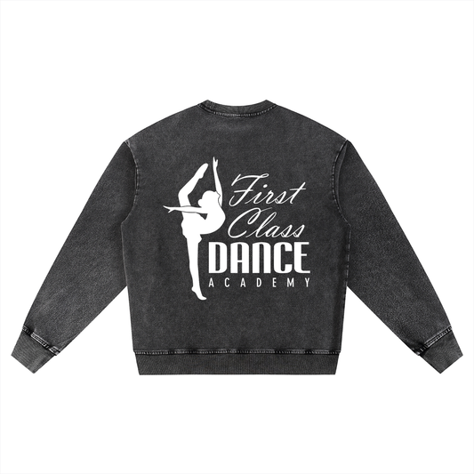 Adult Acid Wash Capsule Crewneck