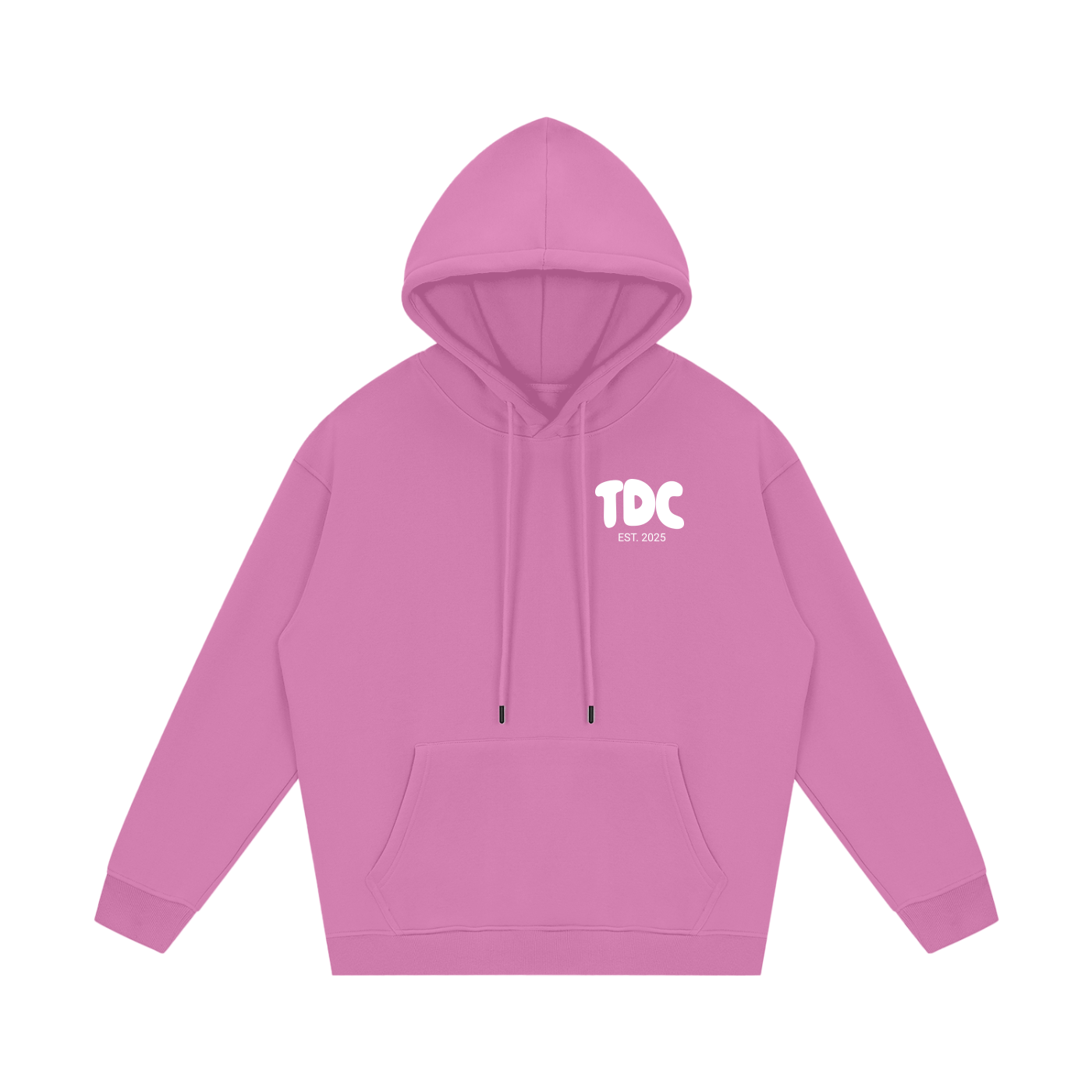 Adult White Fox Inspired Hoodie in Pink