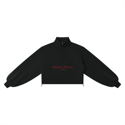 Women’s Mock-Neck Quarter-Zip Sweatshirt