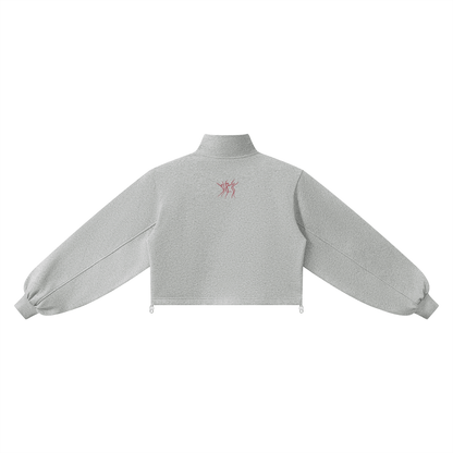 Women’s Mock-Neck Quarter-Zip Sweatshirt