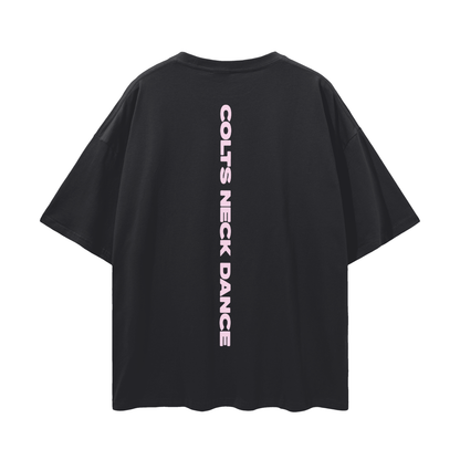 Adult Essential Tee "Pop of Pink"
