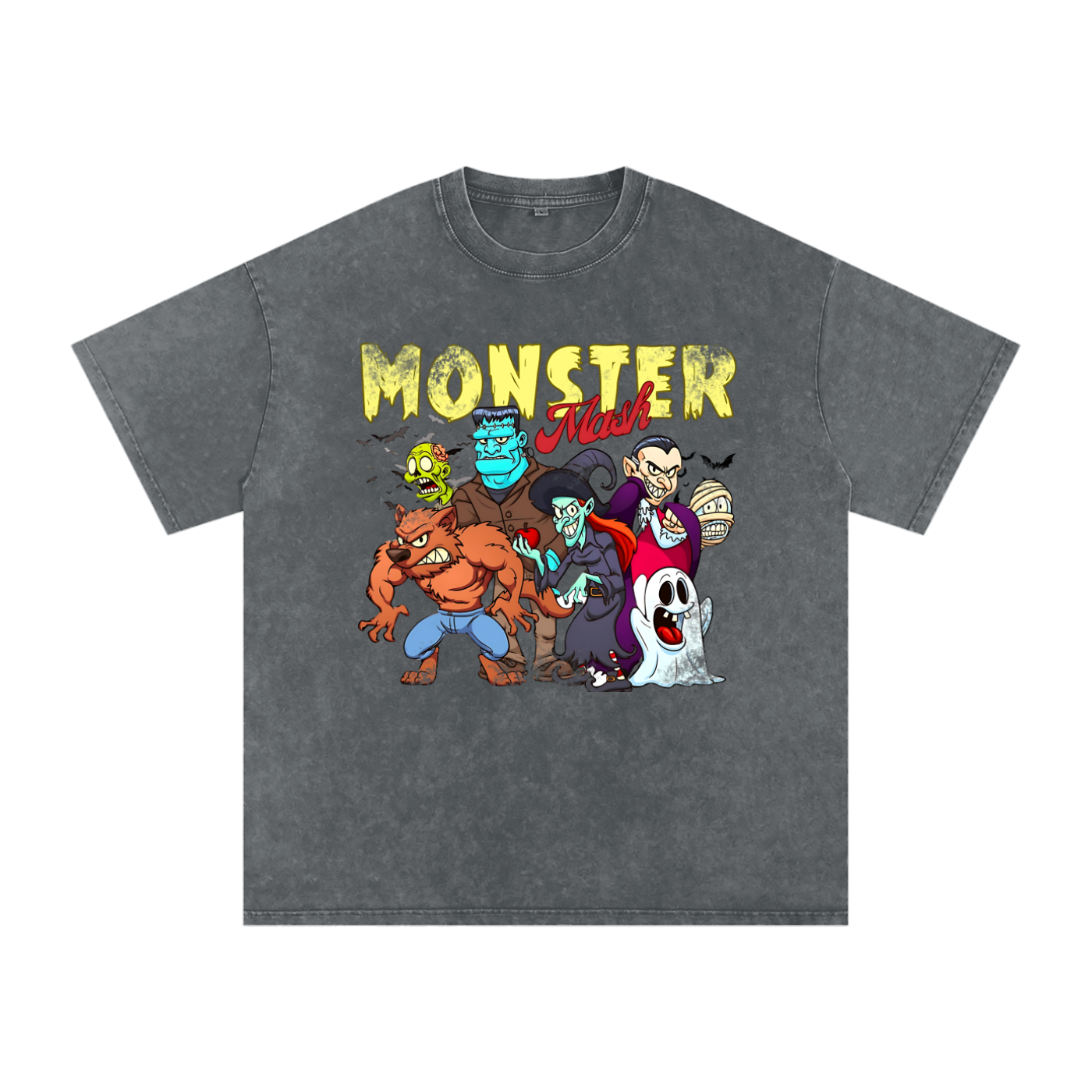 Adult Monster Mash Oversized Tee