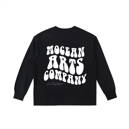 Youth Long sleeve Tee in Black