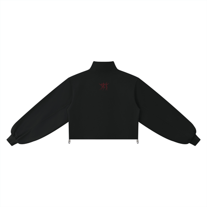 Women’s Mock-Neck Quarter-Zip Sweatshirt