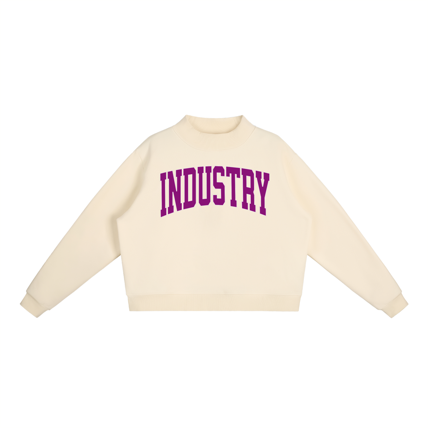 Adult Mock Neck Crew