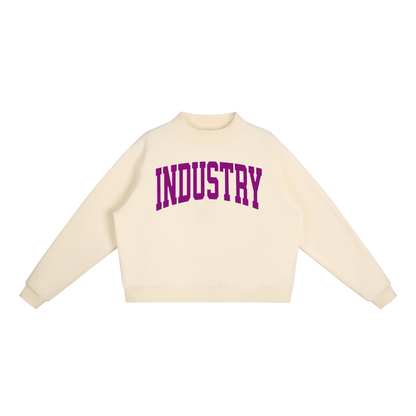 Adult Mock Neck Crew