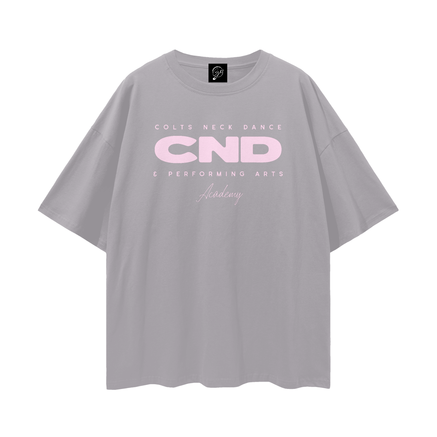 Adult Essential Tee "Pop of Pink"