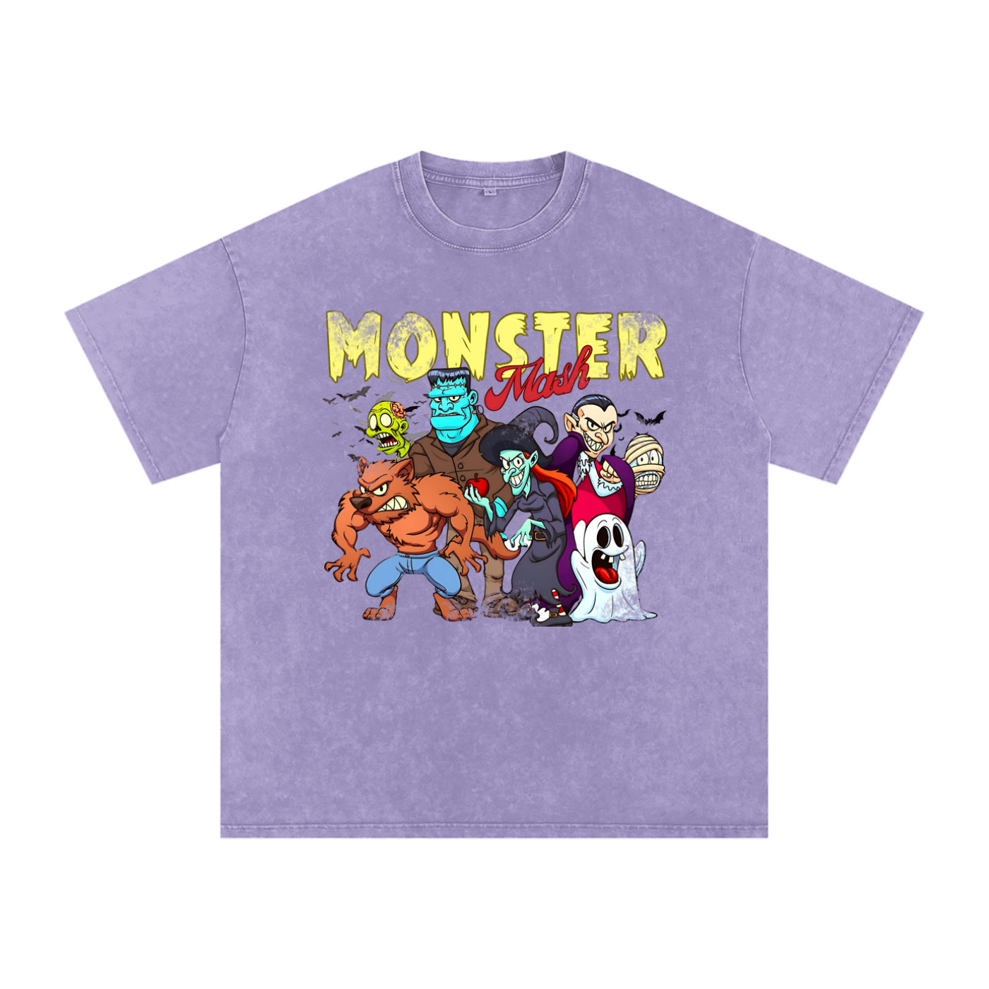 Adult Monster Mash Oversized Tee
