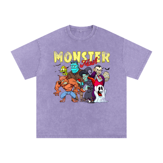 Adult Monster Mash Oversized Tee