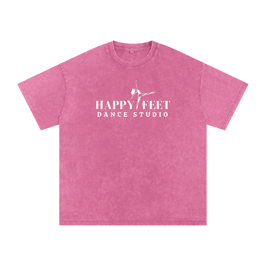 Adult Vintage Wash Oversized Tee
