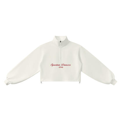 Women’s Mock-Neck Quarter-Zip Sweatshirt