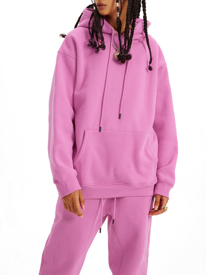 Adult White Fox Inspired Hoodie in Pink