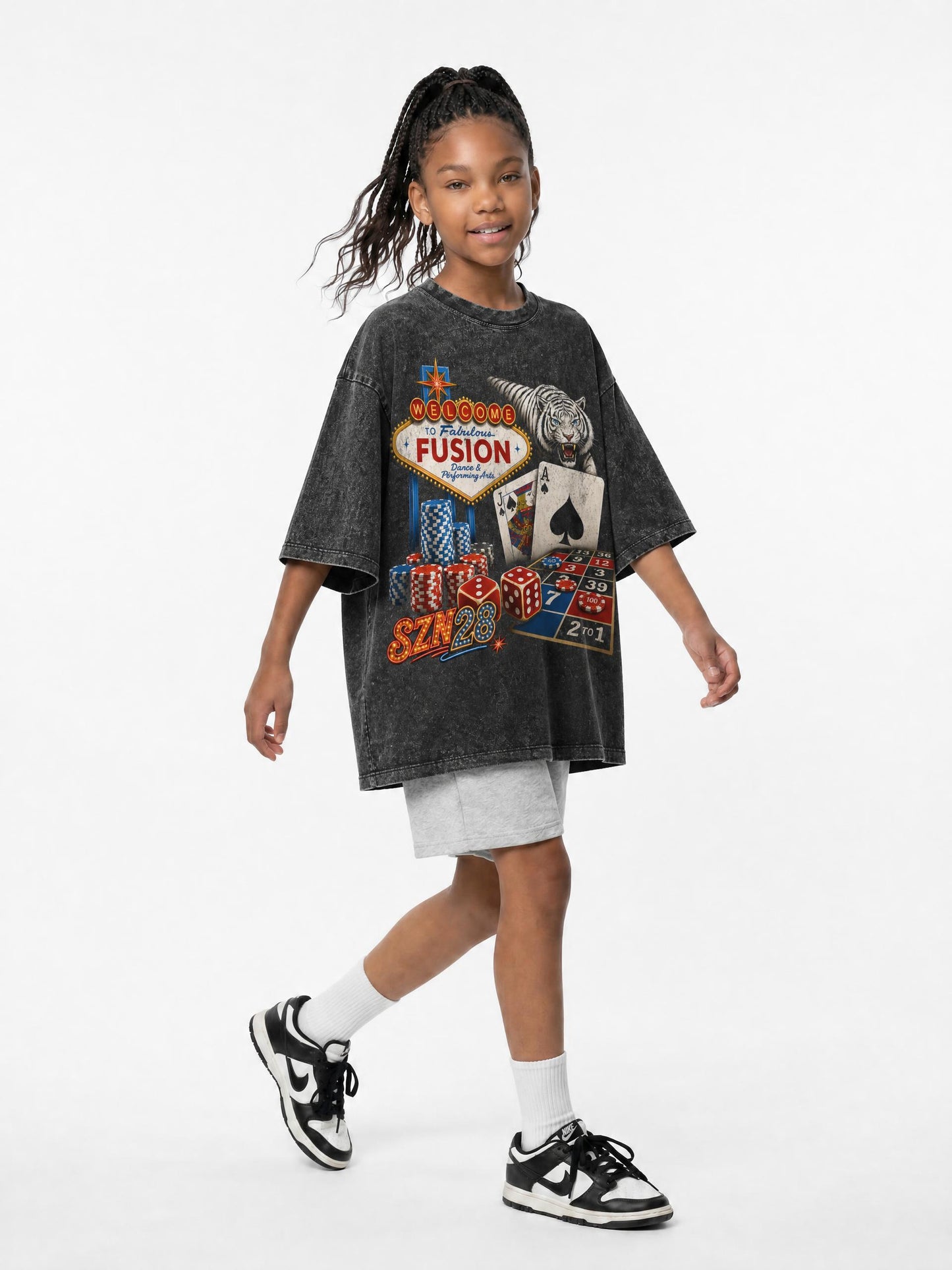 Youth Oversized Vegas Tee