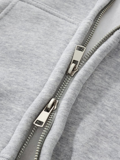 Adult All Star Zip-Up Cropped Hoodie