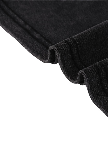 Adult Snow Washed Tank Top in Black