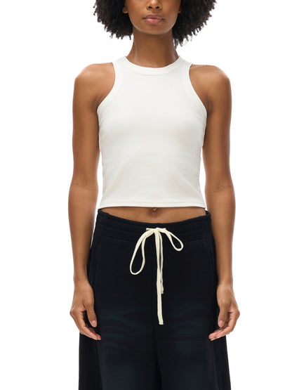 Adult Snow Wash Tank in White