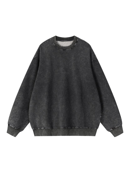 Adult Acid Wash Capsule Crewneck