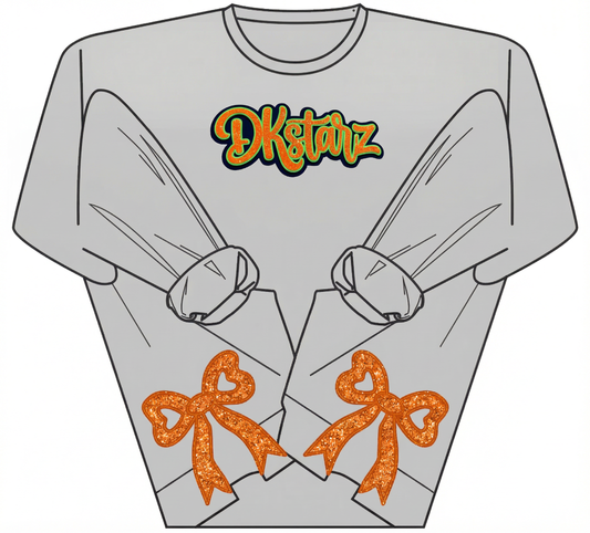 PRE-ORDER - Youth Side Slit Bow Crewneck