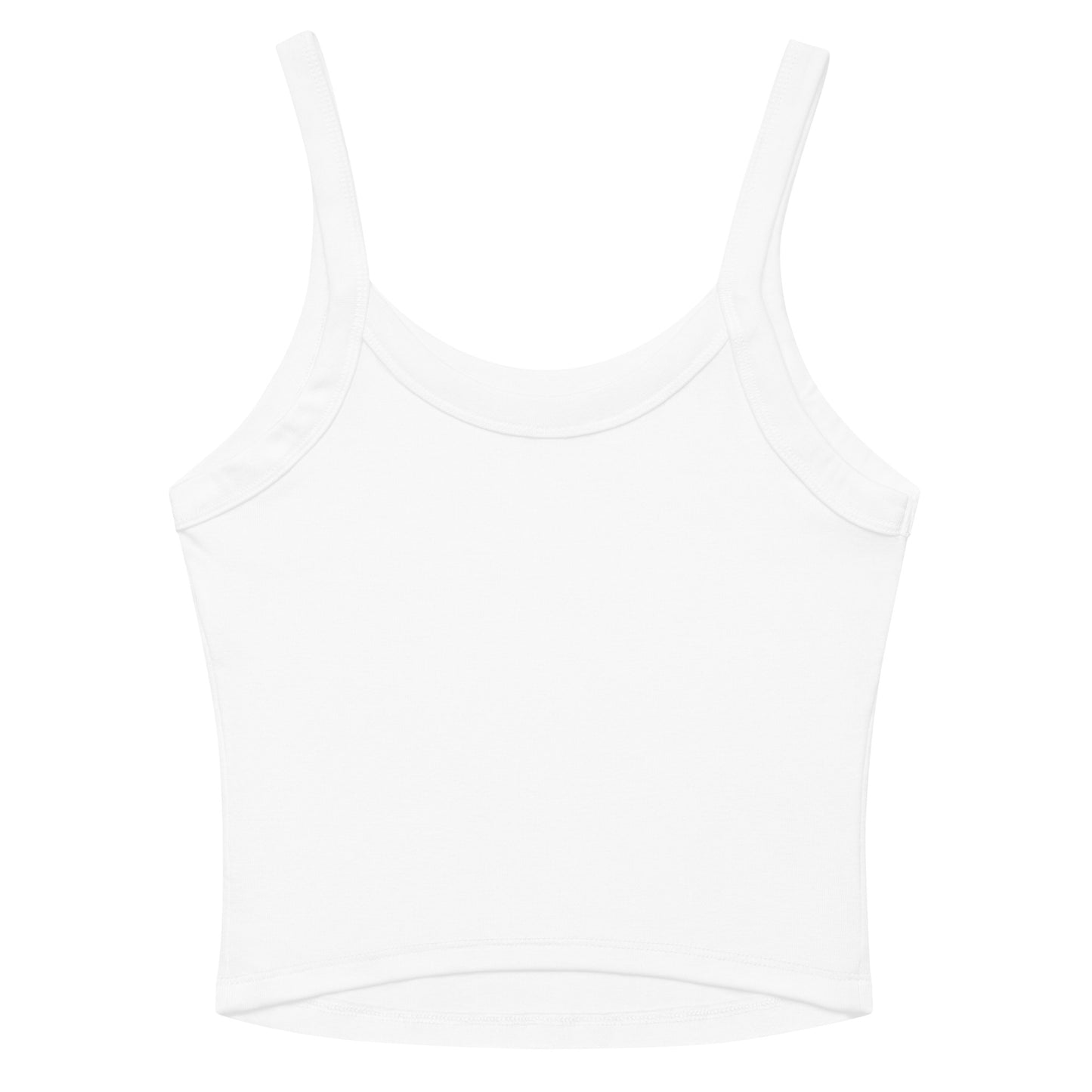 Adult Embroidered Ribbed Tank