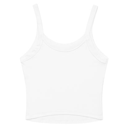 Adult Embroidered Ribbed Tank