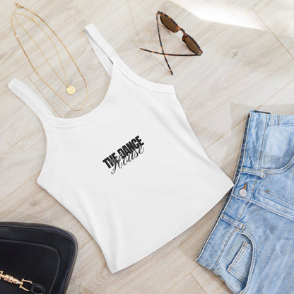 Adult Embroidered Ribbed Tank
