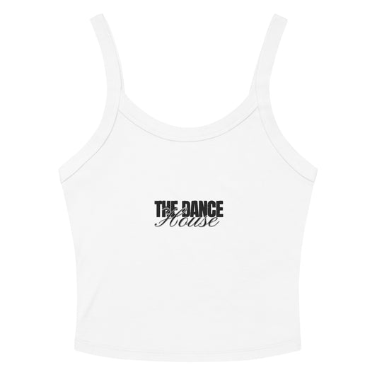 Adult Embroidered Ribbed Tank
